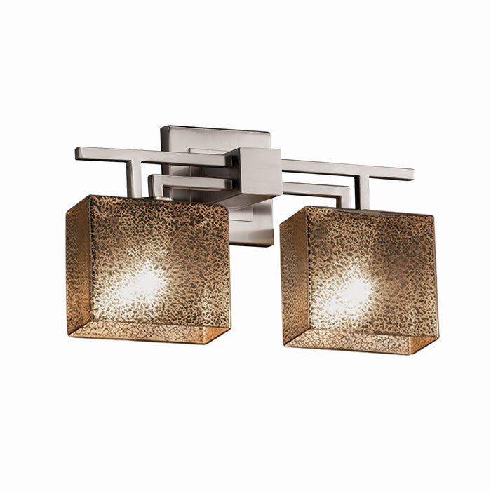 Justice Designs FSN-8702-55-MROR-NCKL-LED2-1400 LED Bath Bar, Brushed Nickel