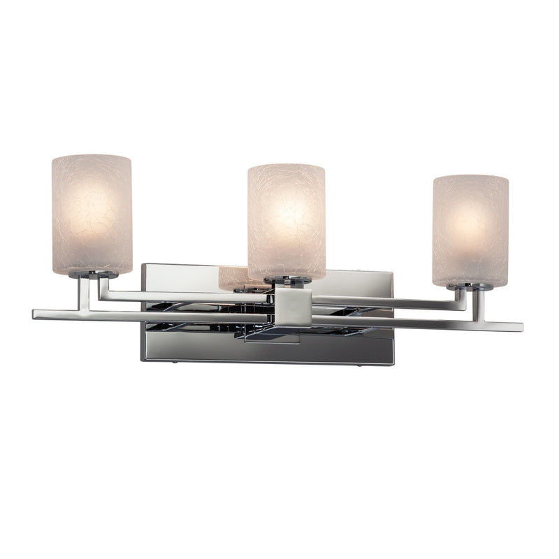 Justice Designs FSN-8703-10-FRCR-CROM-LED3-2100 LED Bath Bar, Polished Chrome