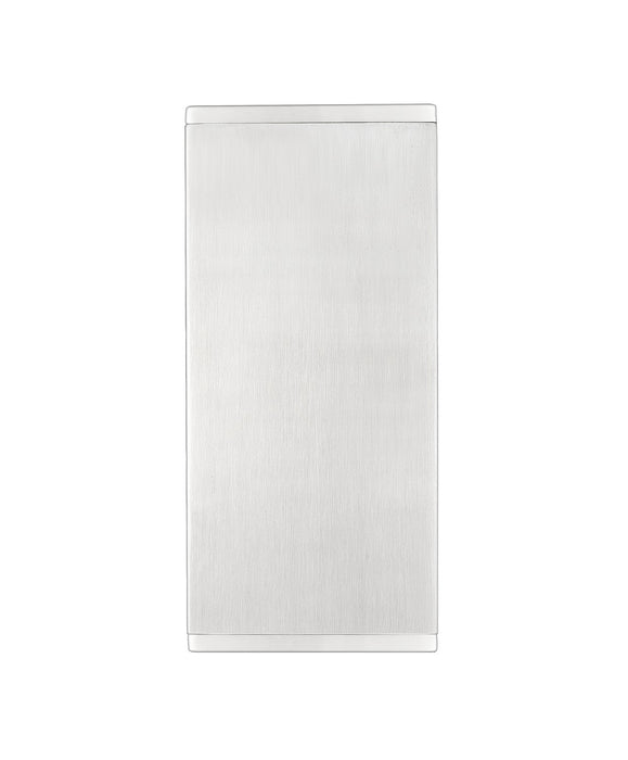Millennium 43001-AL One Light Outdoor Wall Sconce, Aluminum
