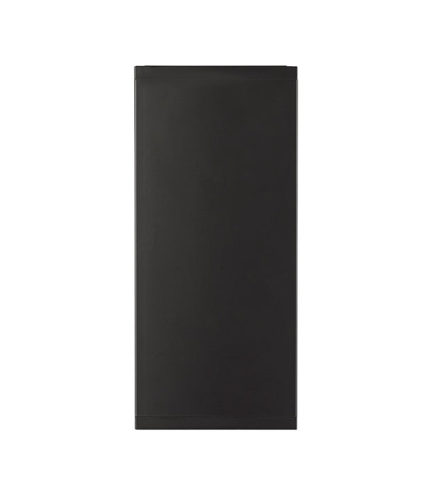 Millennium 43001-PBK One Light Outdoor Wall Sconce, Powder Coated Black