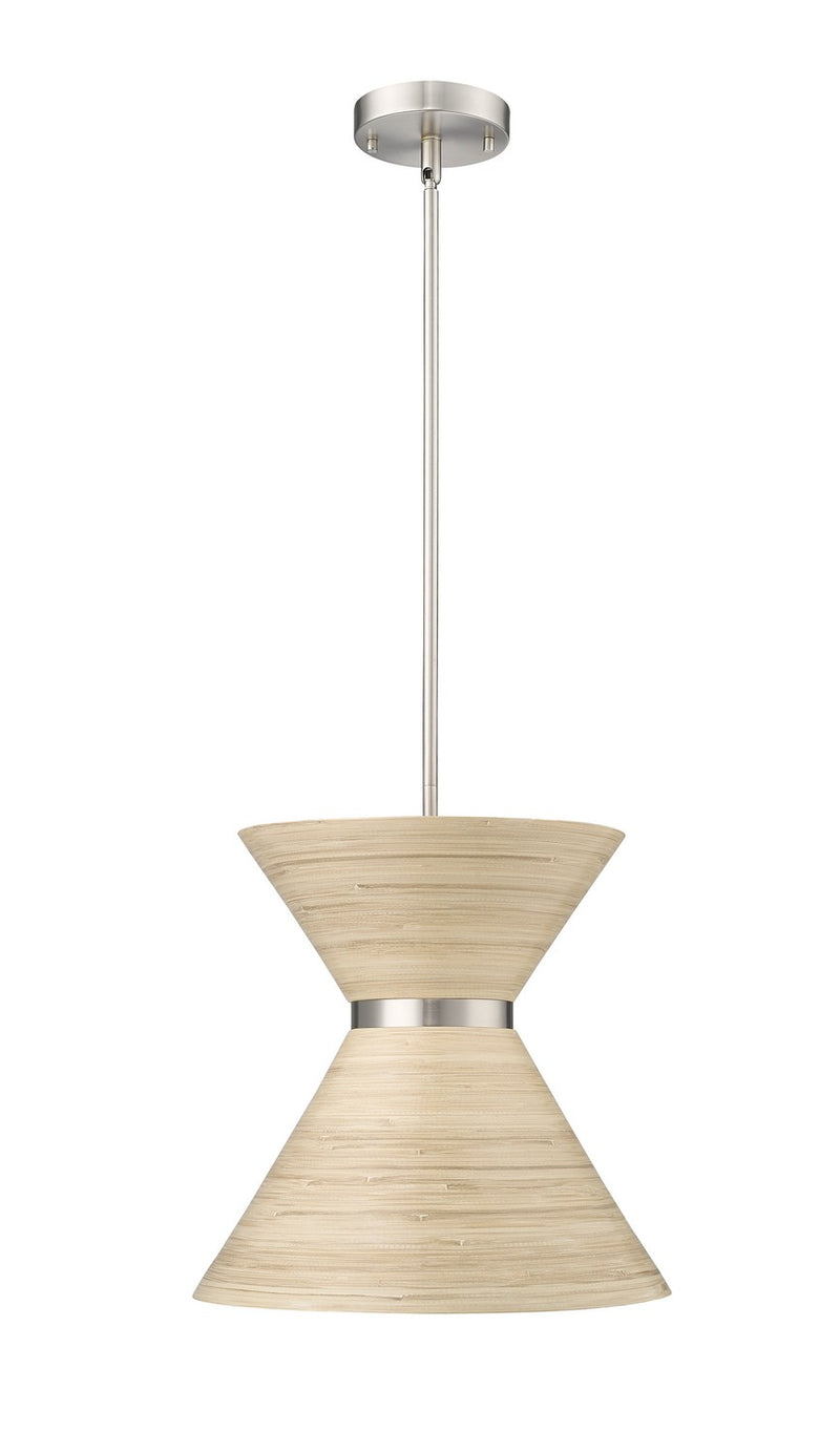 Millennium 47001-BN One Light Pendant, Brushed Nickel