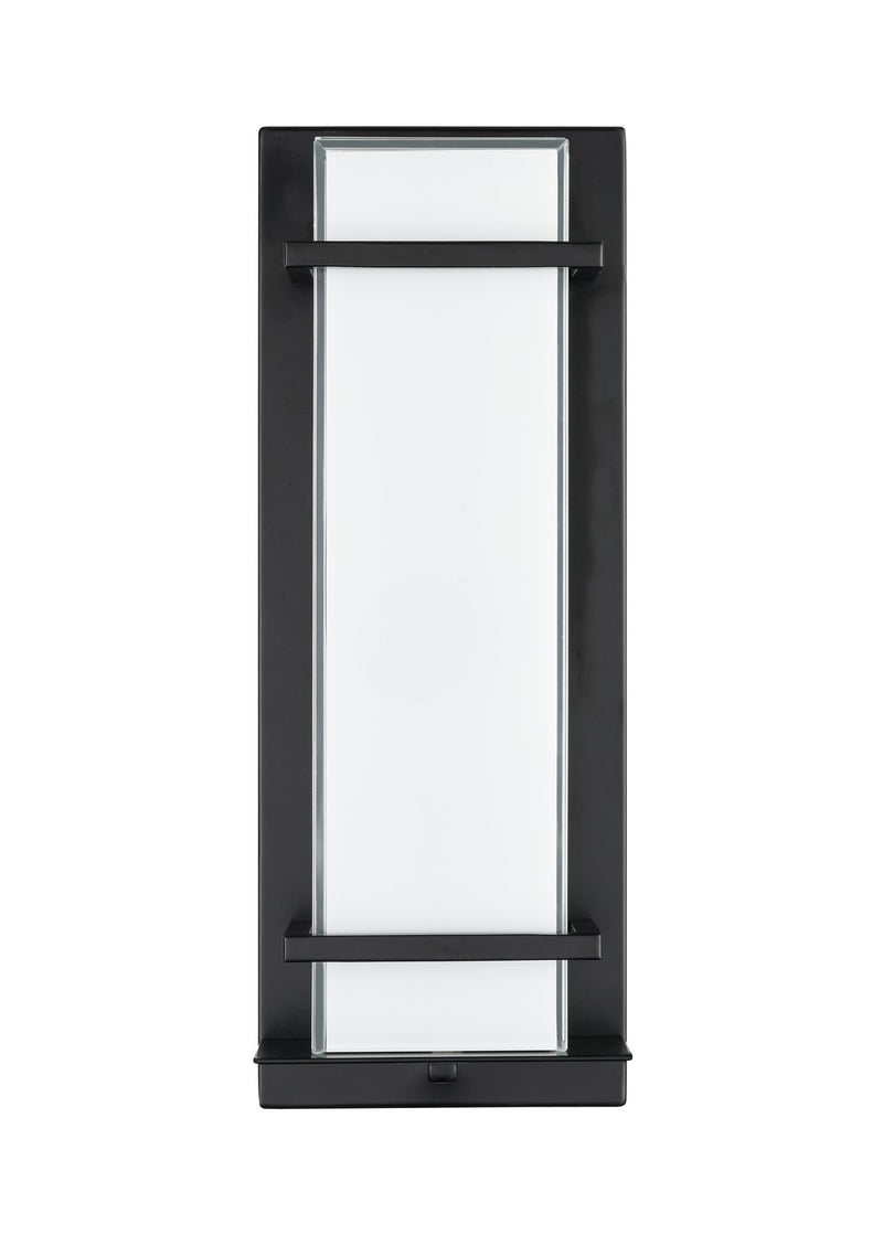 Millennium 75101-PBK LED Outdoor Wall Sconce, Powder Coated Black
