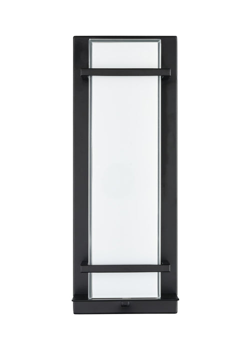 Millennium 75101-PBK LED Outdoor Wall Sconce, Powder Coated Black