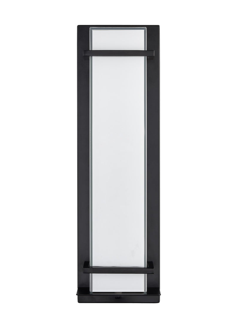Millennium 75201-PBK LED Outdoor Wall Sconce, Powder Coated Black