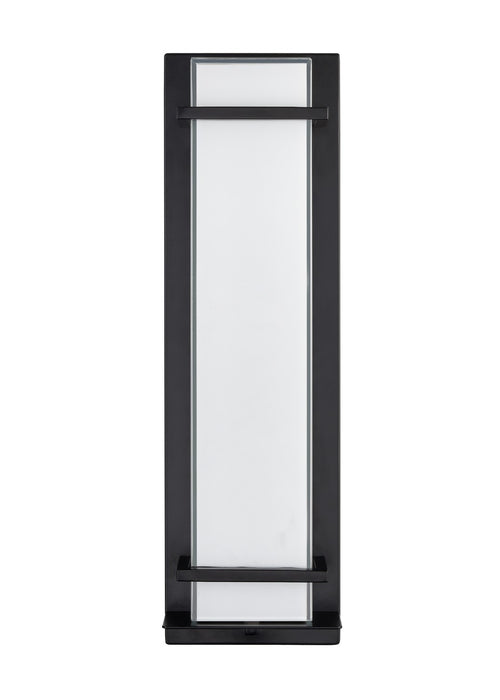 Millennium 75201-PBK LED Outdoor Wall Sconce, Powder Coated Black