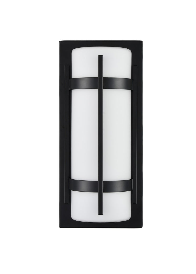 Millennium 76001-PBK LED Outdoor Wall Sconce, Powder Coated Black