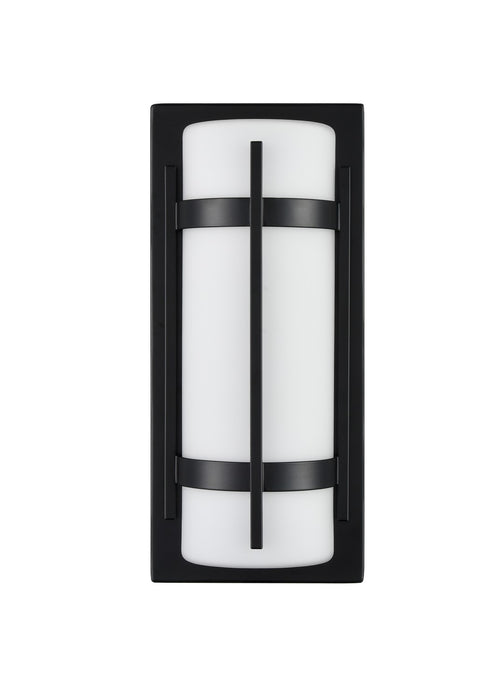Millennium 76001-PBK LED Outdoor Wall Sconce, Powder Coated Black