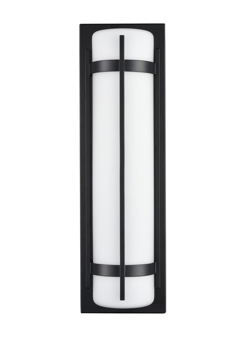 Millennium 76101-PBK LED Outdoor Wall Sconce, Powder Coated Black