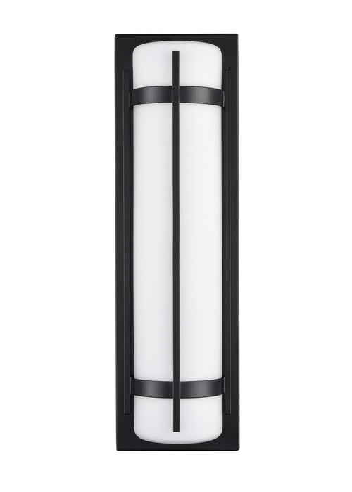 Millennium 76101-PBK LED Outdoor Wall Sconce, Powder Coated Black