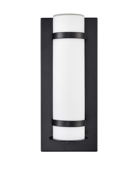 Millennium 77001-PBK LED Outdoor Wall Sconce, Powder Coated Black