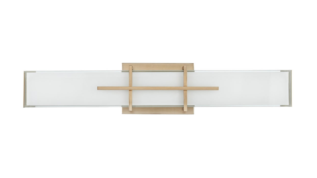 Millennium 7701-MG LED Vanity, Modern Gold