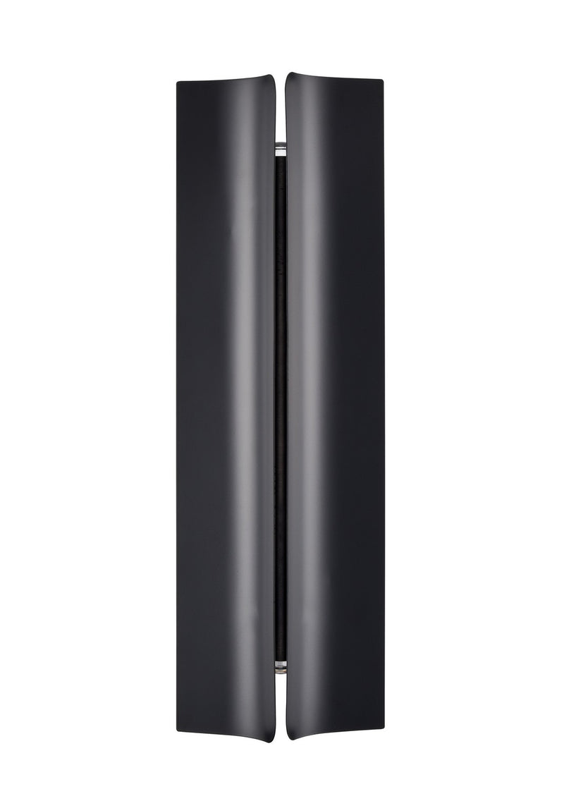 Millennium 78001-PBK LED Outdoor Wall Sconce, Powder Coated Black