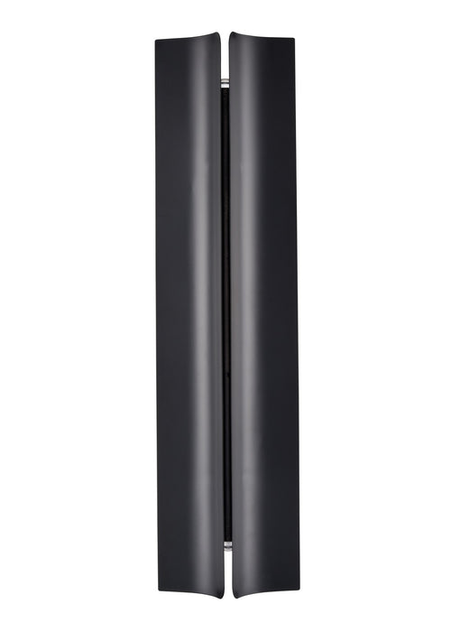 Millennium 78101-PBK LED Outdoor Wall Sconce, Powder Coated Black