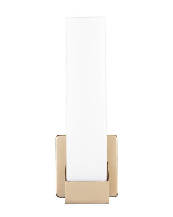 Millennium 79001-MG LED Outdoor Wall Sconce, Modern Gold