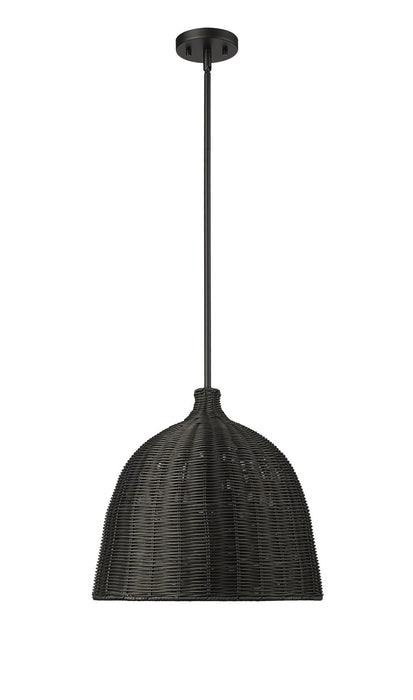 Millennium 9026-MB One Light Pendant, Matte Black