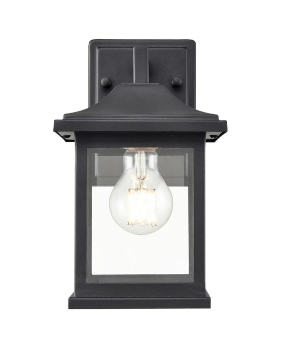 Millennium 91051-TBK One Light Outdoor Wall Sconce, Textured Black