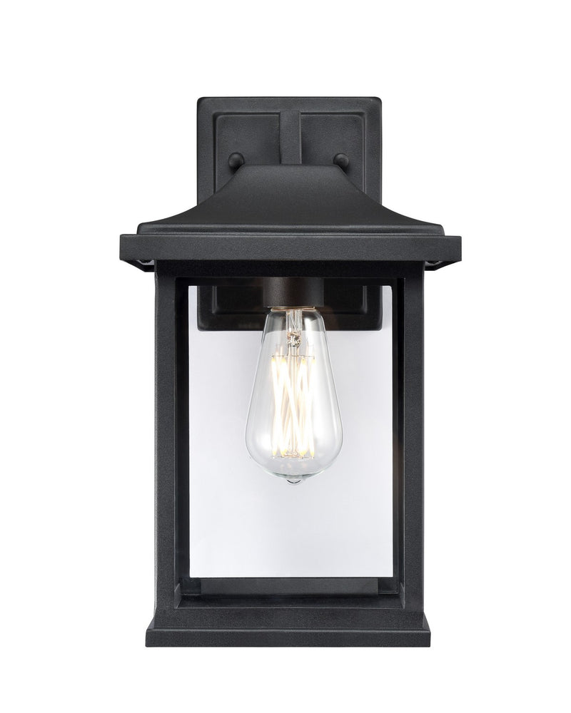 Millennium 91061-TBK One Light Outdoor Wall Sconce, Textured Black