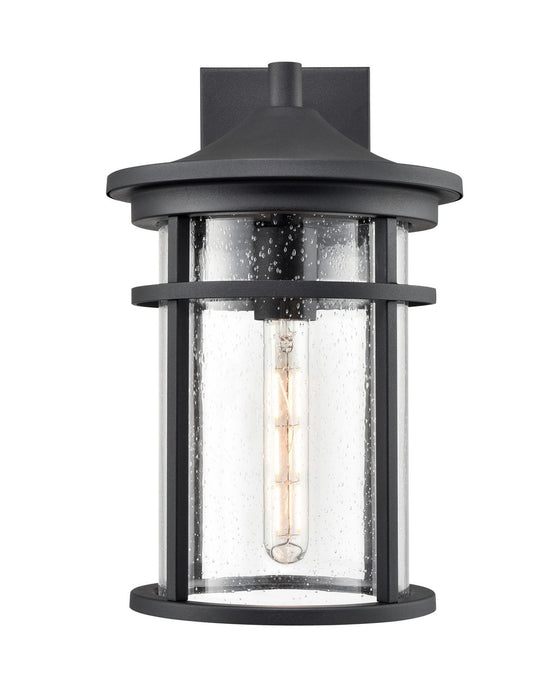 Millennium 91311-TBK One Light Outdoor Wall Sconce, Textured Black