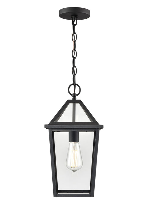 Millennium 91401-TBK One Light Outdoor Hanging Lantern, Textured Black