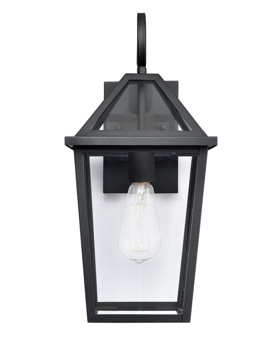 Millennium 91411-TBK One Light Outdoor Wall Sconce, Textured Black