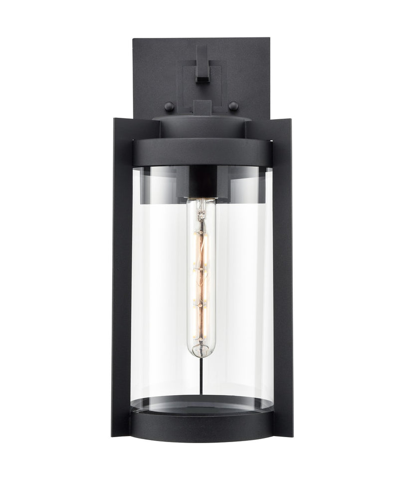 Millennium 91511-TBK One Light Outdoor Wall Sconce, Textured Black