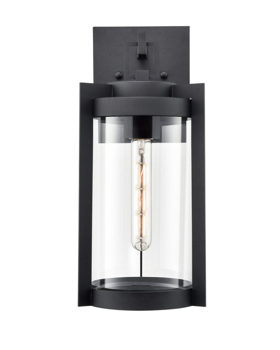 Millennium 91511-TBK One Light Outdoor Wall Sconce, Textured Black
