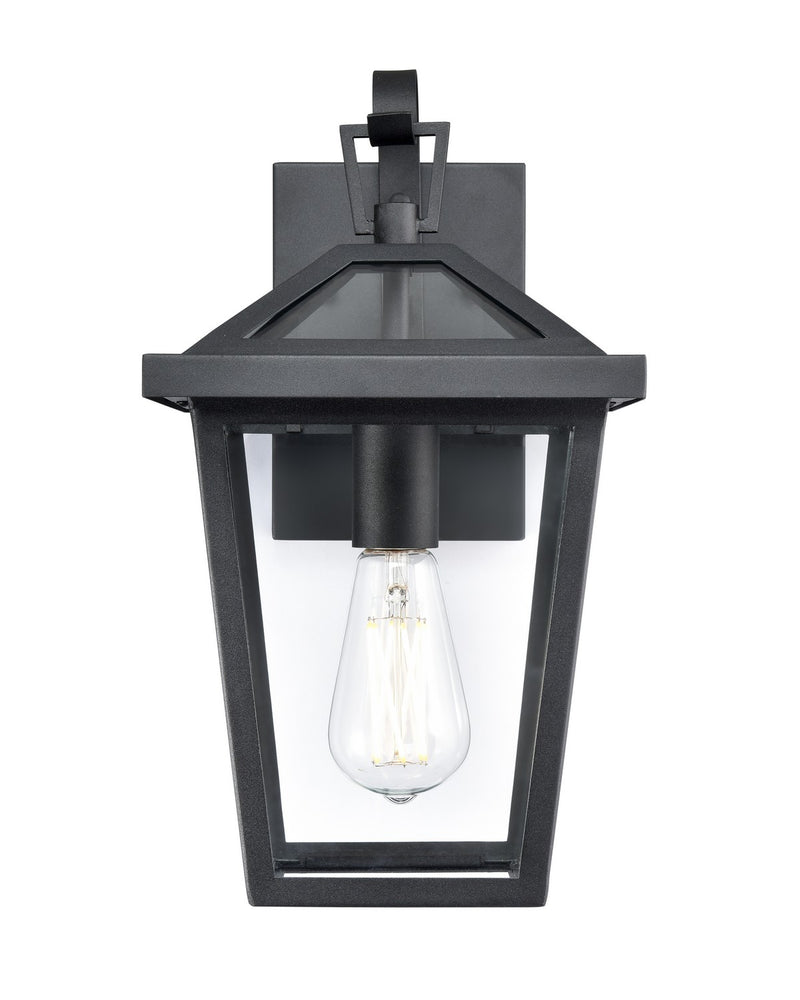 Millennium 92101-TBK One Light Outdoor Wall Sconce, Textured Black