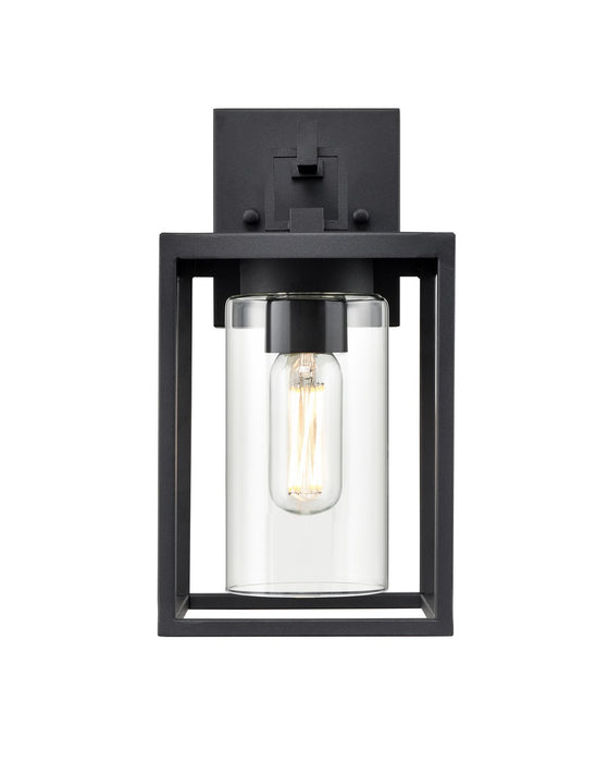 Millennium 93101-TBK One Light Outdoor Wall Sconce, Textured Black
