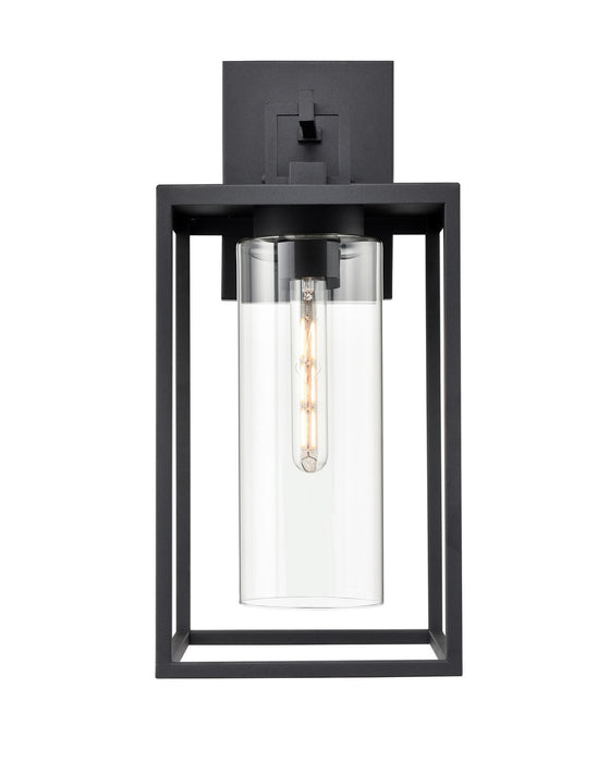 Millennium 93131-TBK One Light Outdoor Wall Sconce, Textured Black
