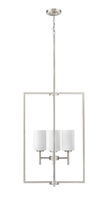 Millennium 96004-BN Four Light Pendant, Brushed Nickel