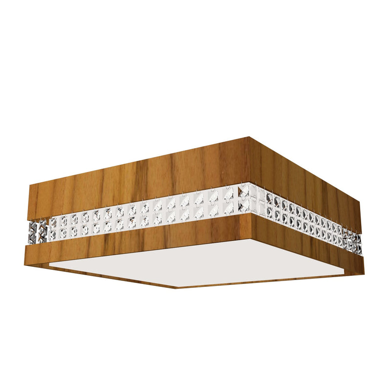 Accord Lighting 5027CLED.12 LED Ceiling Mount, Teak