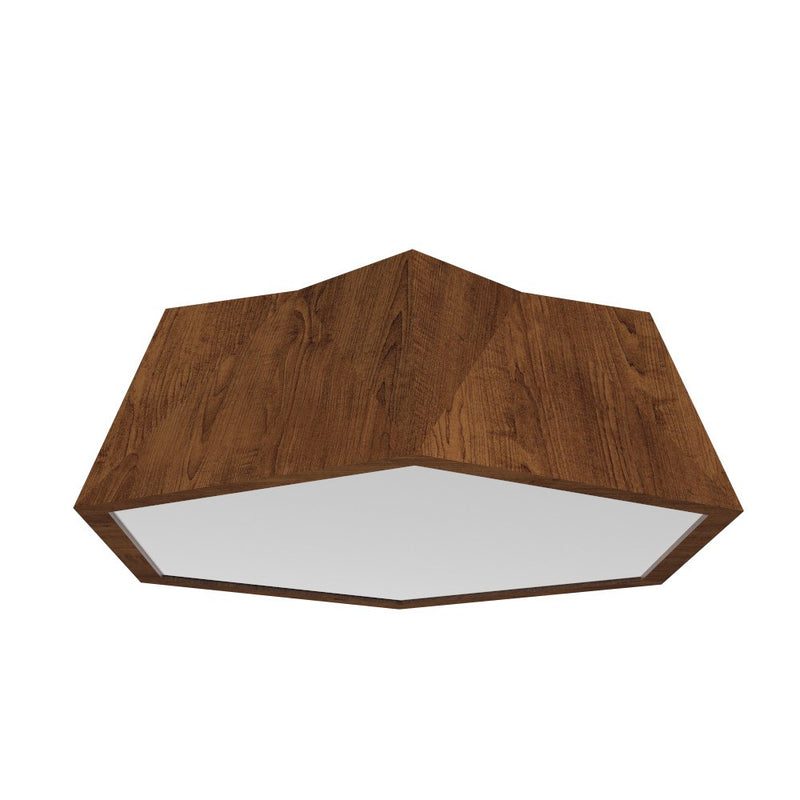 Accord Lighting 5063LED.06 LED Ceiling Mount, Imbuia