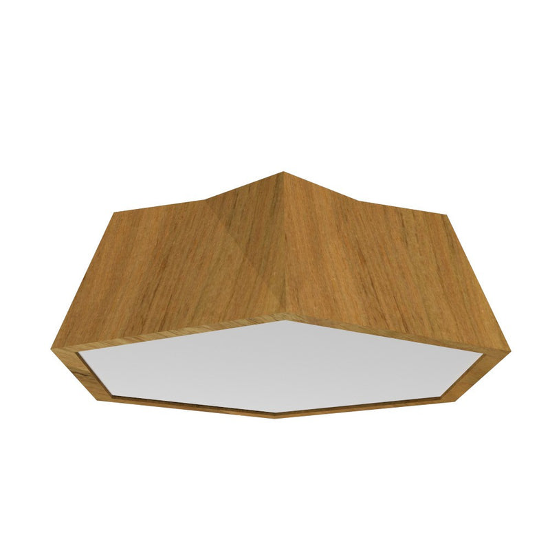 Accord Lighting 5063LED.09 LED Ceiling Mount, Louro Freijo