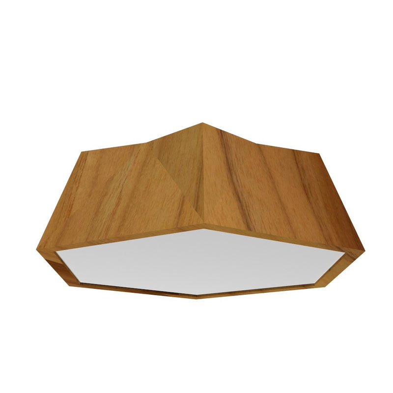 Accord Lighting 5063LED.12 LED Ceiling Mount, Teak