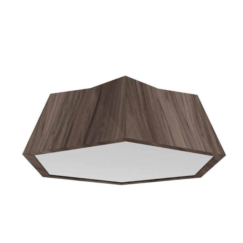 Accord Lighting 5063LED.18 LED Ceiling Mount, American Walnut