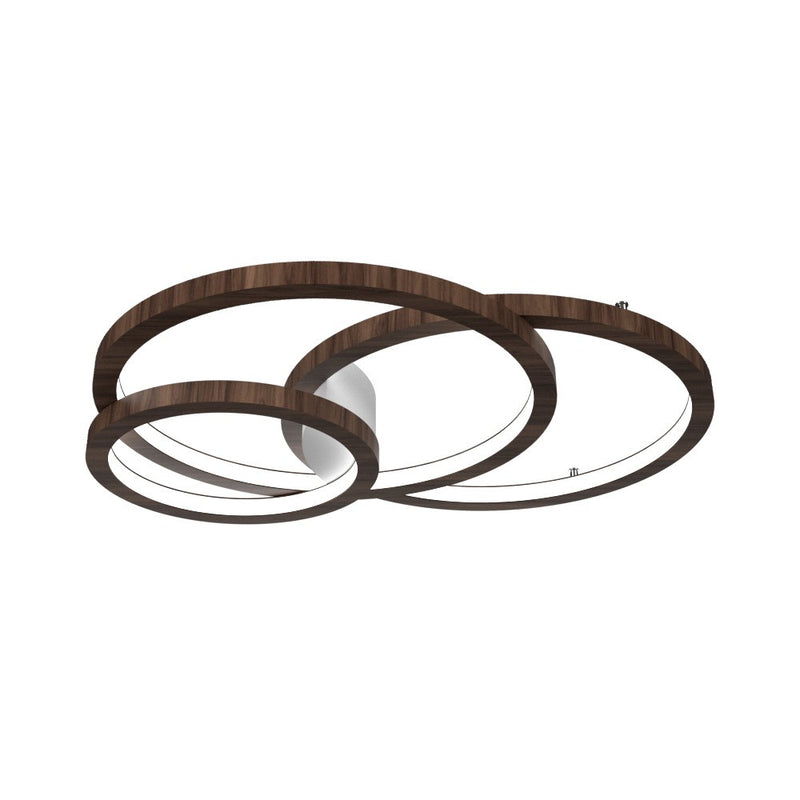 Accord Lighting 5085LED.18 LED Ceiling Mount, American Walnut
