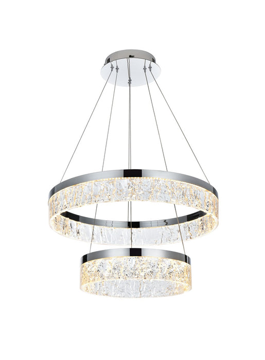 Elegant Lighting 2050G22C LED Chandelier, Chrome
