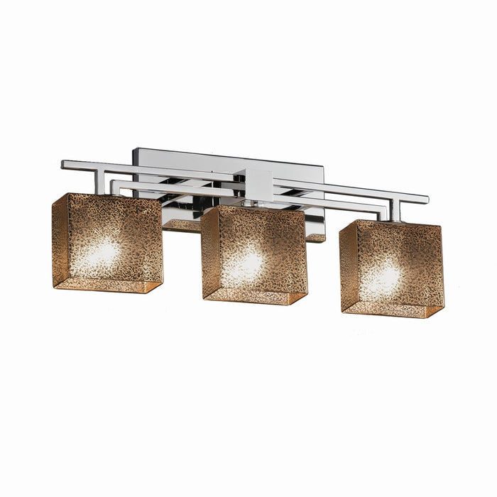Justice Designs FSN-8703-55-MROR-CROM-LED3-2100 LED Bath Bar, Polished Chrome