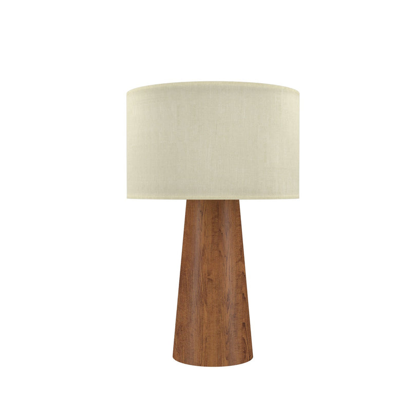 Accord Lighting 7094.06 One Light Table Lamp, Imbuia