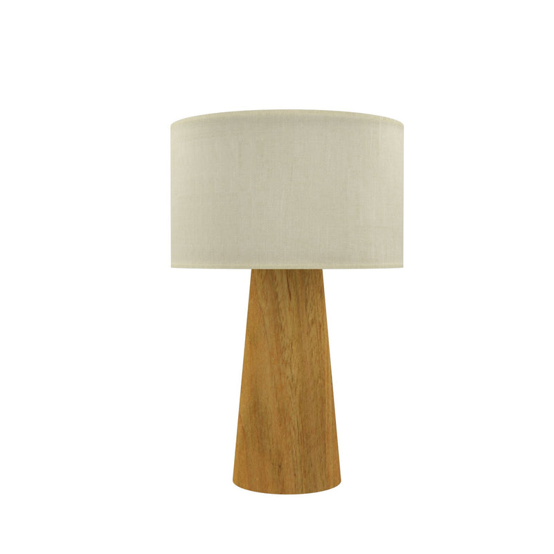 Accord Lighting 7094.09 One Light Table Lamp, Louro Freijo