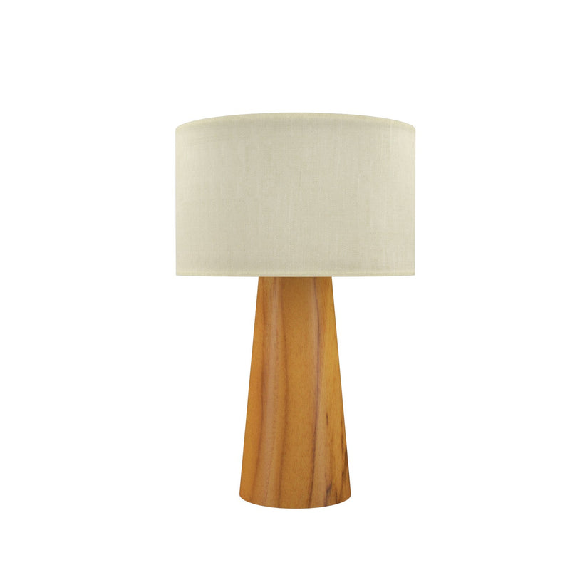 Accord Lighting 7094.12 One Light Table Lamp, Teak