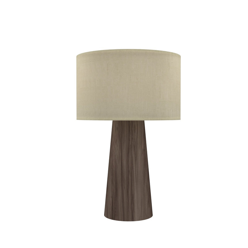Accord Lighting 7094.18 One Light Table Lamp, American Walnut