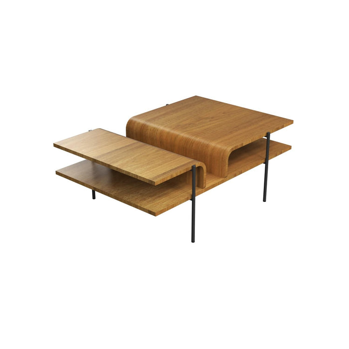 Accord Lighting F1025.09 Coffee Table, Louro Freijo