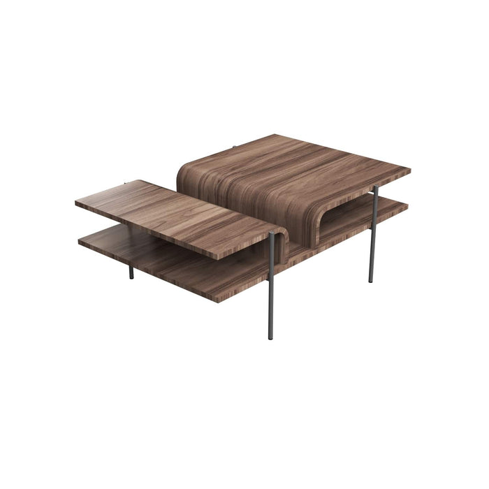 Accord Lighting F1025.18 Coffee Table, American Walnut