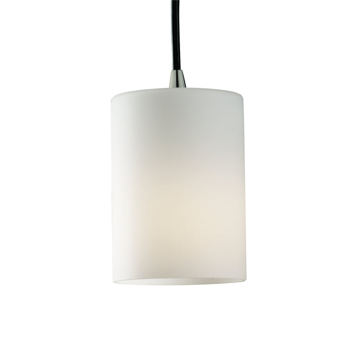 Justice Designs FSN-8815-10-OPAL-NCKL-LED1-700 LED Pendant, Brushed Nickel