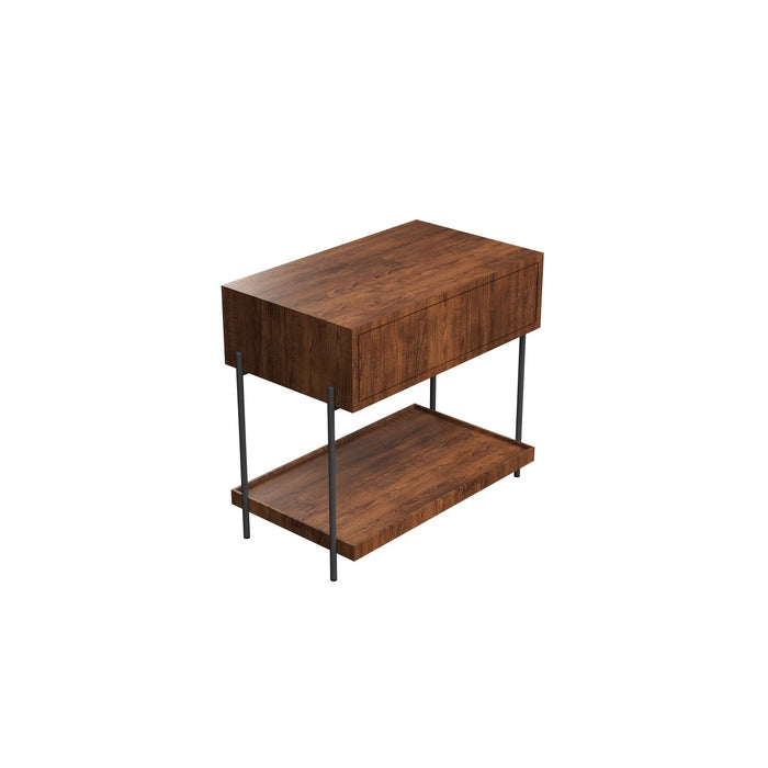 Accord Lighting F1027.06 Bedside Table, Imbuia