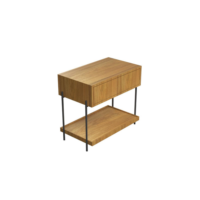 Accord Lighting F1027.09 Bedside Table, Louro Freijo