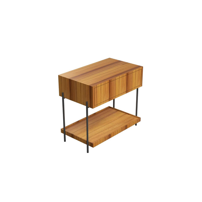 Accord Lighting F1027.12 Bedside Table, Teak