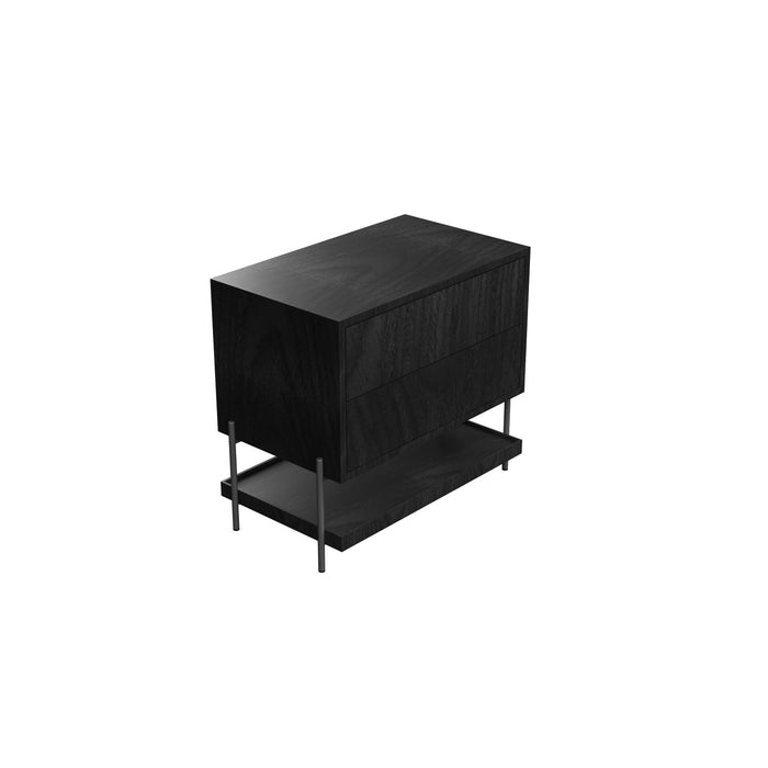 Accord Lighting F1028.44 Bedside Table, Charcoal