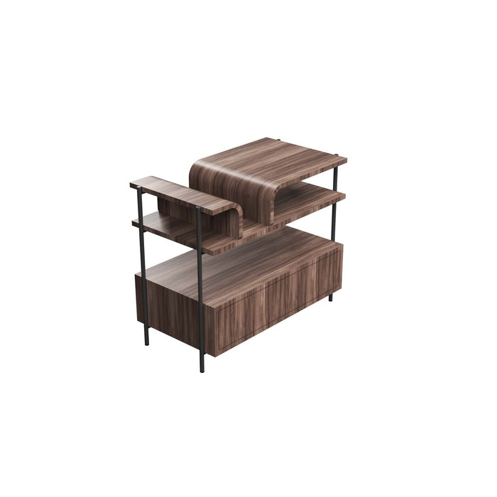 Accord Lighting F1029.18 Bedside Table, American Walnut
